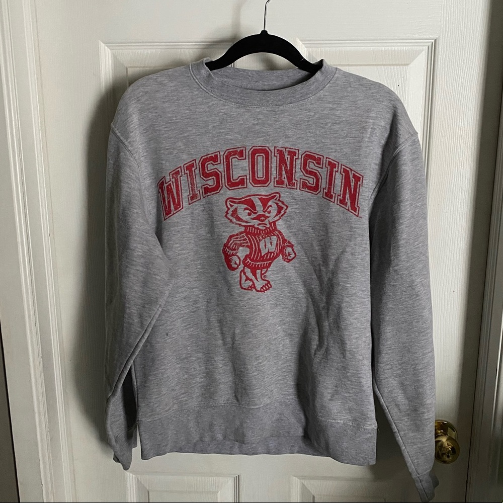 Wisconsin Badger crewneck